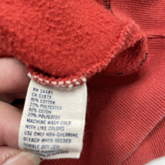 American Eagle Men S Hoodie Sweatshirt Distressed Thrashed University Prep Gorp - Picture 8 of 12